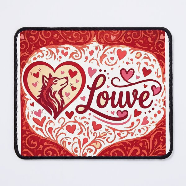 Item preview, Louve Love She Wolf Heart Feminine Strength designed and sold by LouveLouve.