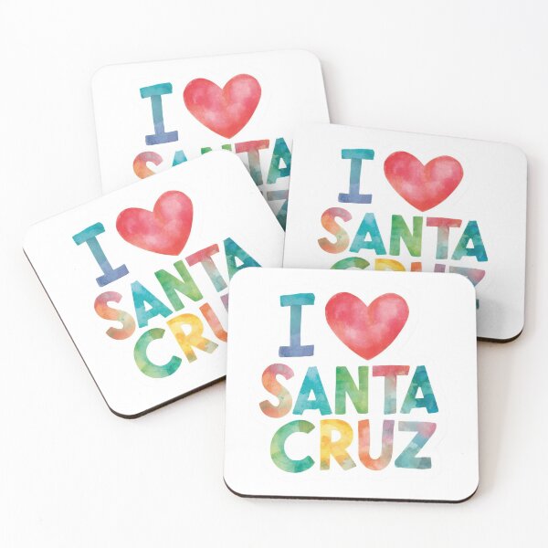 Item preview, I Love Santa Cruz  designed and sold by PamLeeDesign.