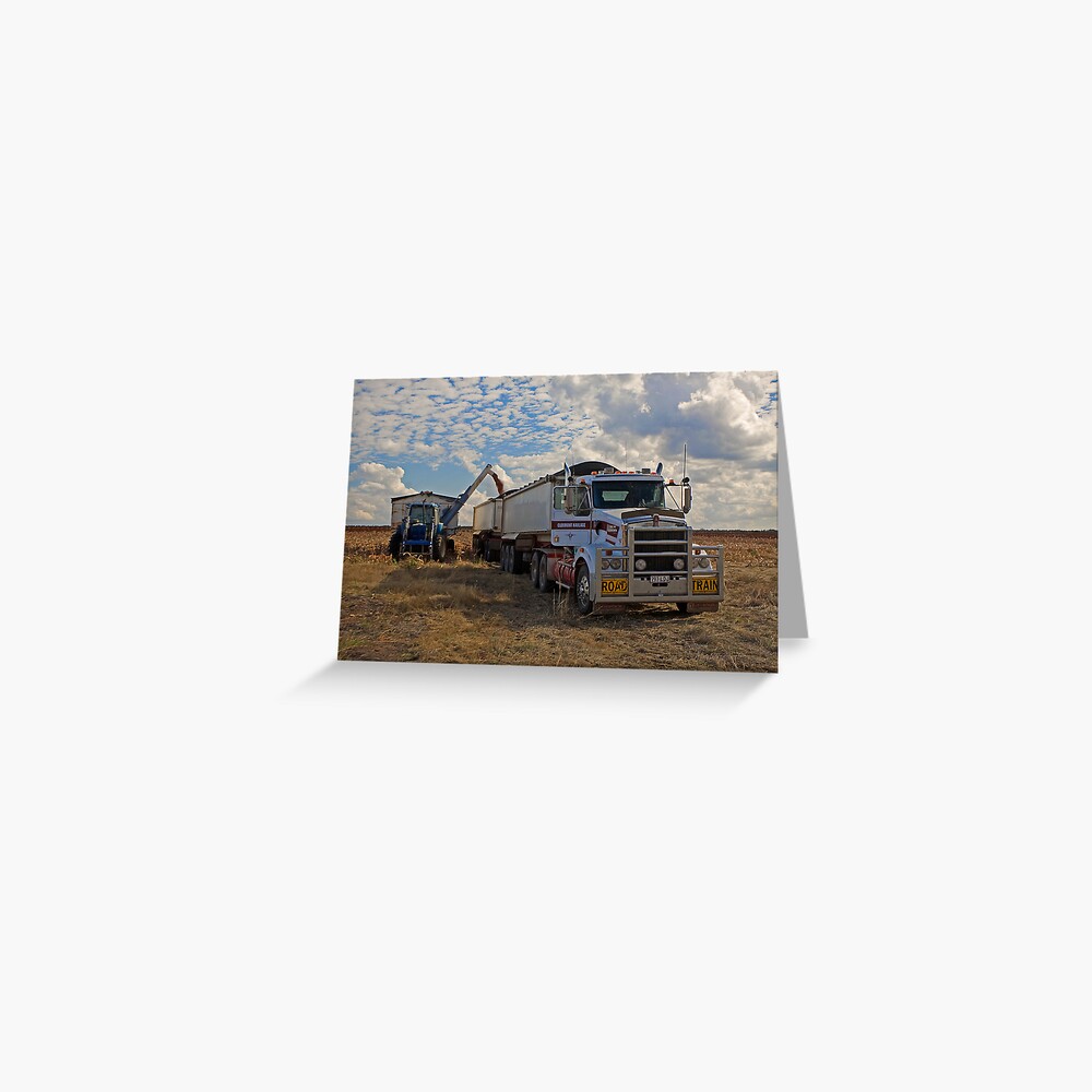 Loading the Grain Greeting Card