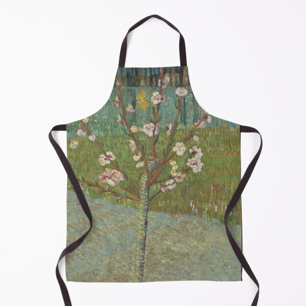 Item preview, Peach Tree in Blossom by Vincent van Gogh: Post Impressionist Art Print designed and sold by artofuniverse.