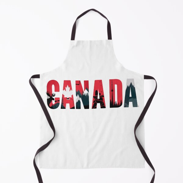 Item preview, Canada Typography Landscape Design – Mountains, Moose & Toronto Skyline Vintage Travel Art designed and sold by Globalcitytees.