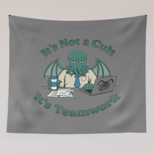 Item preview, It's not a cult. It's teamwork designed and sold by loobsart.