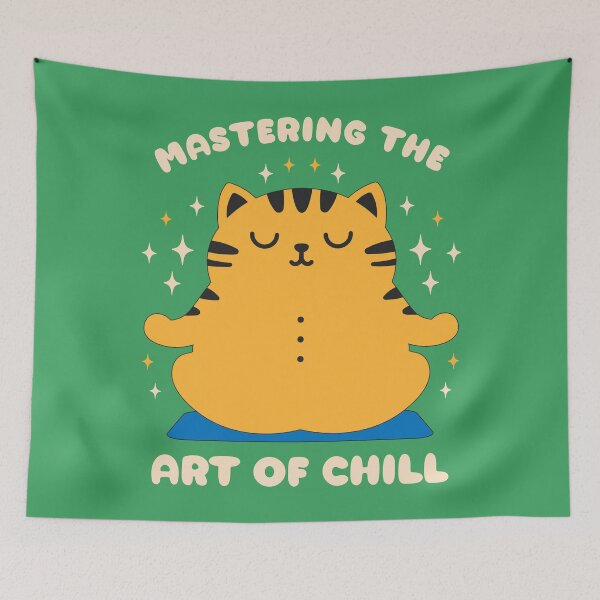 Item preview, Mastering the Art of Chill designed and sold by Spiritual Kalakaar Store.