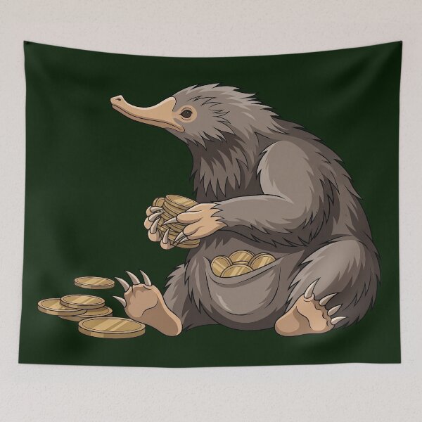 Item preview, Treasure Hoarder Beast Illustration designed and sold by agearb.