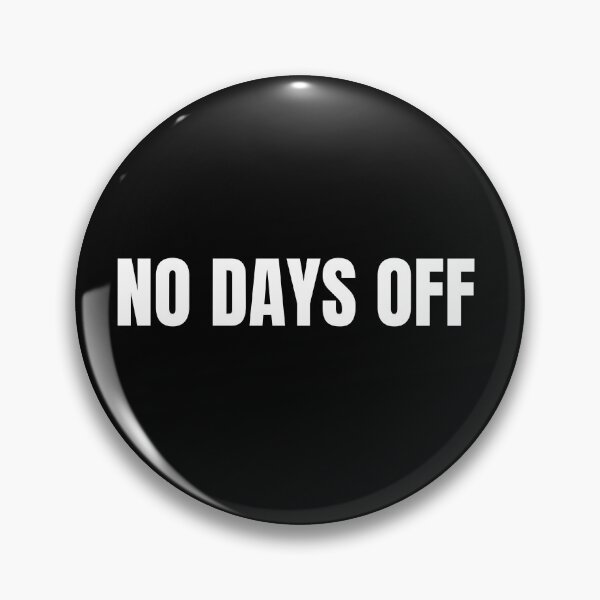 Item preview, No Days Off (White) designed and sold by ShipCrewNation.