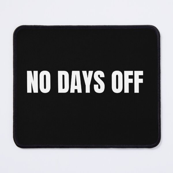 Item preview, No Days Off (White) designed and sold by ShipCrewNation.