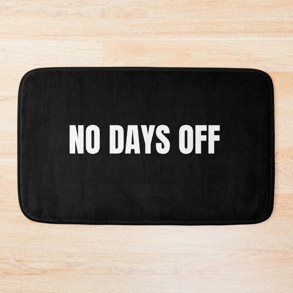 Item preview, No Days Off (White) designed and sold by ShipCrewNation.