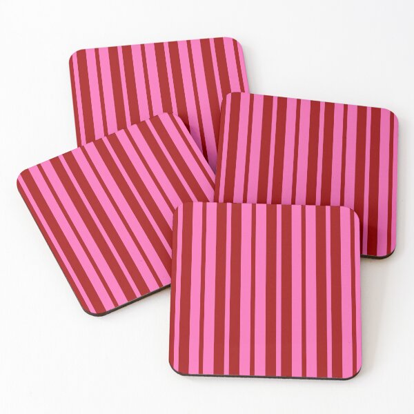 Item preview, Red Maroon Pink Stripes Design  designed and sold by PatternTitan.