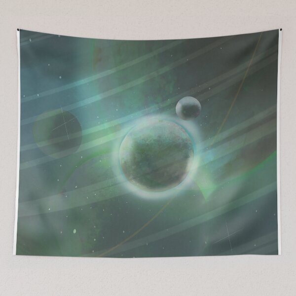 Item preview, "The Bright Earth Outshines All" designed and sold by Spaceart9.