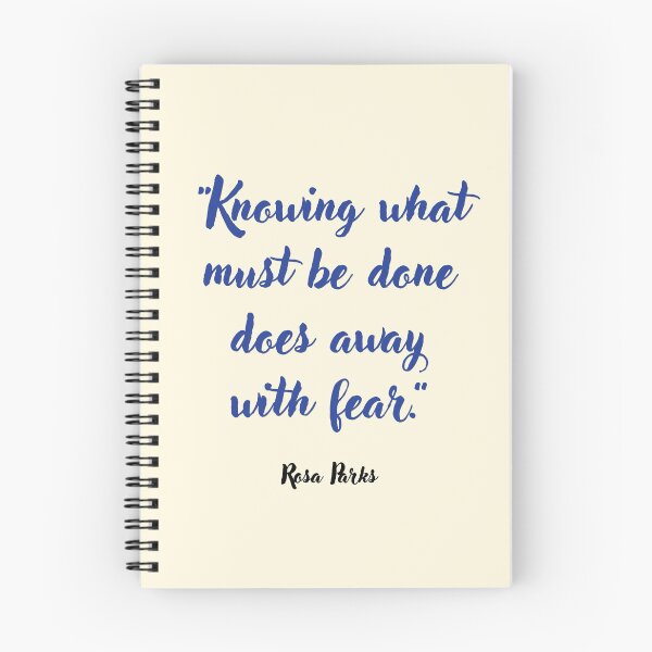 Item preview, Knowing what must be done . . . Rosa Parks Quotation designed and sold by CharlottePlaceArt.