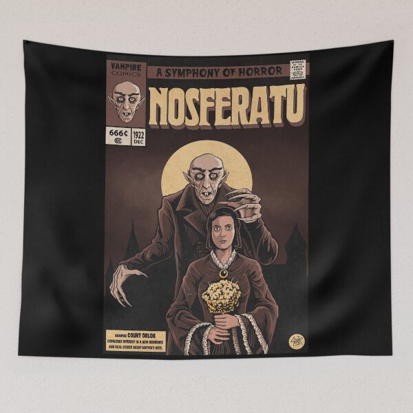 Item preview, Classic Nosferatu Comic Book Cover designed and sold by svthyp.