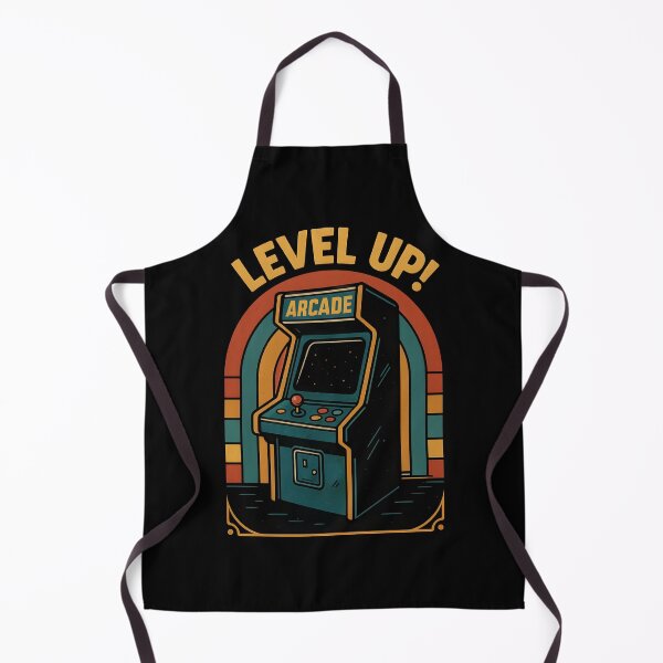 Item preview, Level Up Arcade Retro Gaming Machine Vintage Gamer Design. designed and sold by The-T-In-Retro.