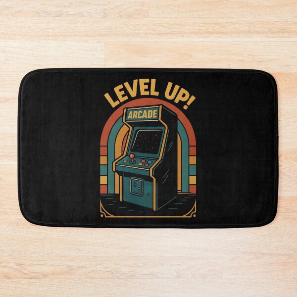 Item preview, Level Up Arcade Retro Gaming Machine Vintage Gamer Design. designed and sold by The-T-In-Retro.