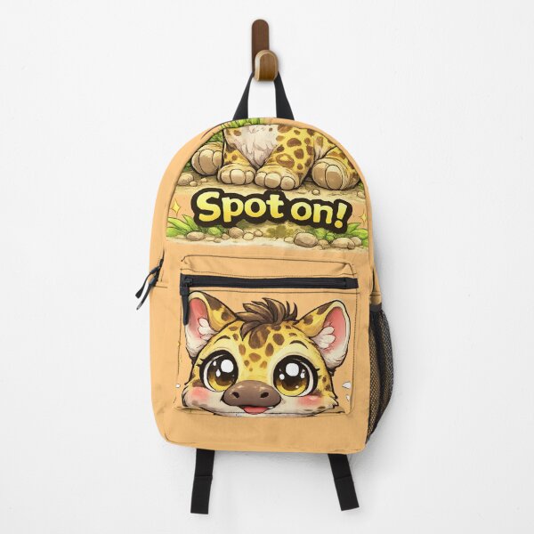 Item preview, Funny Cute Leopard Big Eyes Kawaii Cartoon Spot On Baby Leopard designed and sold by StickyDelights.