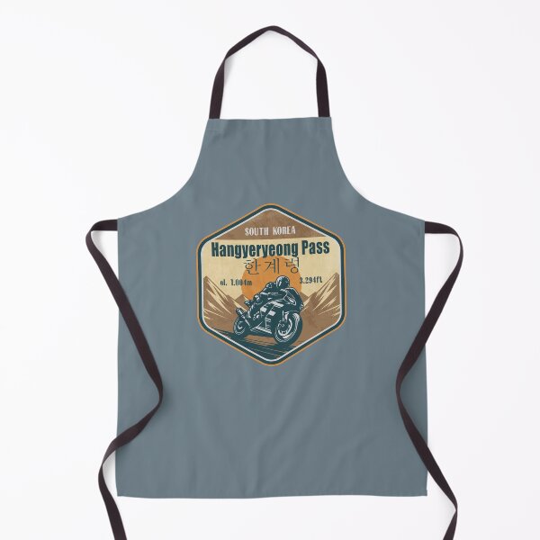 Item preview, Hangyeryeong Pass Taebaek South Korea Biker Badge designed and sold by CynthiaGraphics.