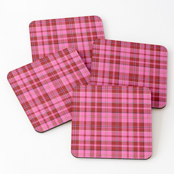 Item preview, Red Maroon Pink Tartan Plaid Design  designed and sold by PatternTitan.