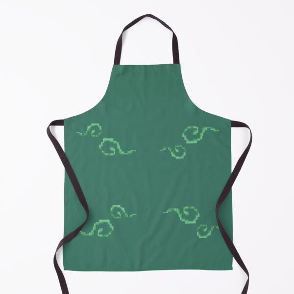Item preview, Waves on green background. Pixel art. designed and sold by YaroshMaria.