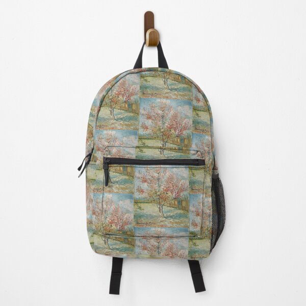Item preview, Pink Peach Trees Souvenir De Mauve by Vincent van Gogh: Spring Orchard Poster designed and sold by artofuniverse.