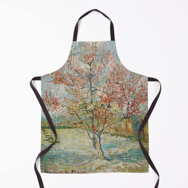 Item preview, Pink Peach Trees Souvenir De Mauve by Vincent van Gogh: Spring Orchard Poster designed and sold by artofuniverse.