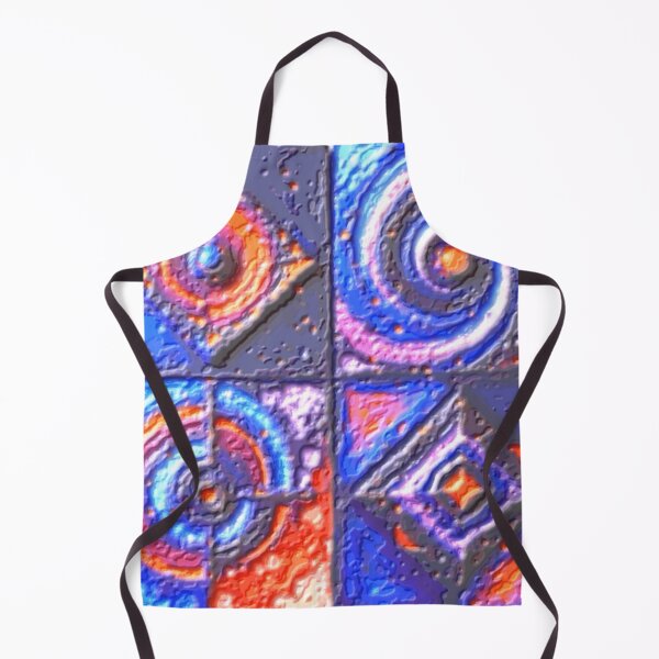 Item preview, cosmic pulse fluorescence plas colorful geometric abstract design designed and sold by SmashingDeals.
