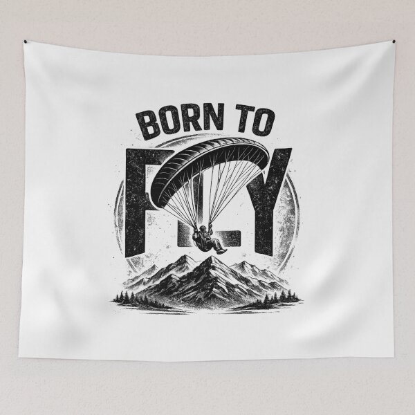 Item preview, Born to Fly - Paragliding designed and sold by dahool23.
