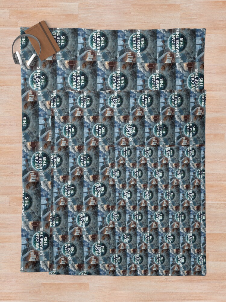 Thumbnail 5 of 6, Throw Blanket, ShoVC Earth designed and sold by ShoVC.