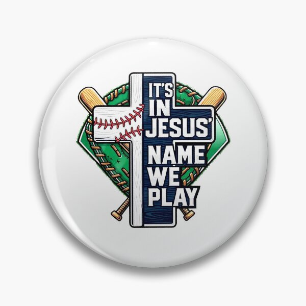 Item preview, It's In Jesus Name We Play designed and sold by MutzelArts.