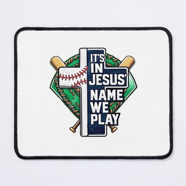 Item preview, It's In Jesus Name We Play designed and sold by MutzelArts.