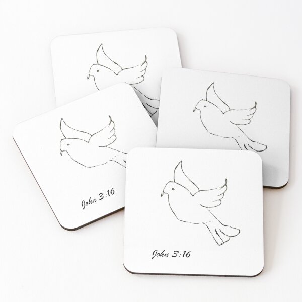 Item preview, Dove   John 3:16 designed and sold by Anointedtoday.