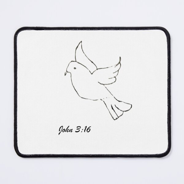 Item preview, Dove John 3:16 designed and sold by Anointedtoday.