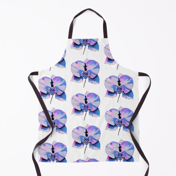 Item preview, Vaporwave Orchid Bloom - Retro Floral Illustration designed and sold by BlissxPals.