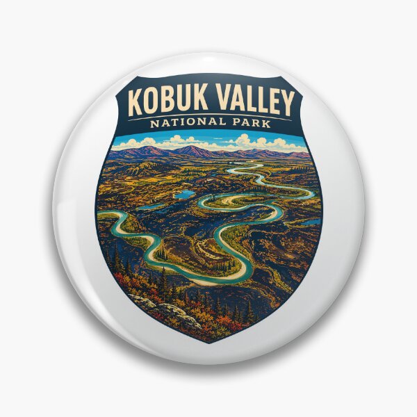 Item preview, Kobuk Valley National Park Retro Design designed and sold by Gideon Emmerich.