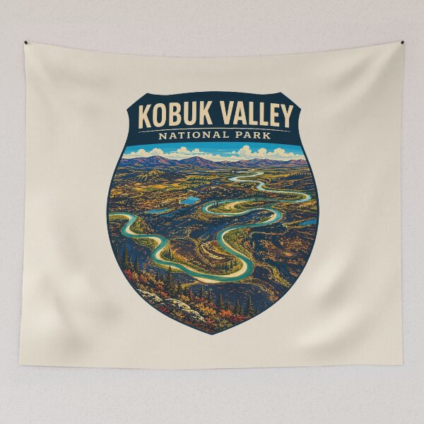 Item preview, Kobuk Valley National Park Retro Design designed and sold by Gideon Emmerich.