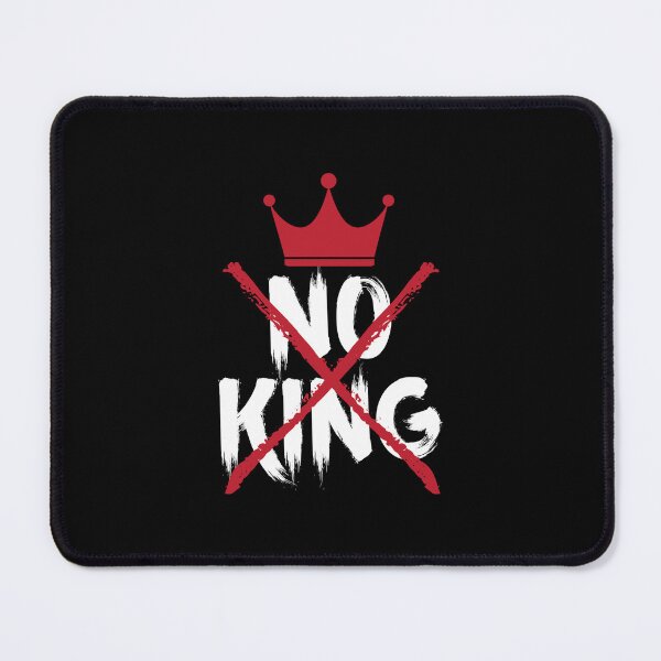 Item preview, No King Grunge Brush Stroke designed and sold by designclub.