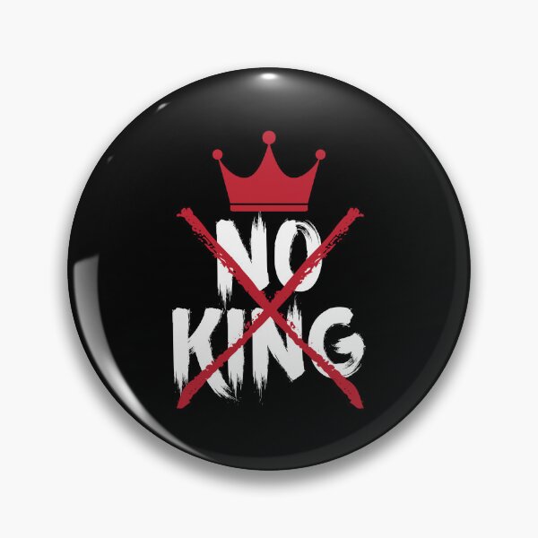 Item preview, No King Grunge Brush Stroke designed and sold by designclub.