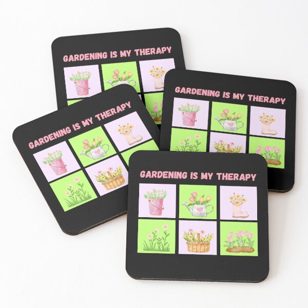 Item preview, Gardening is my therapy designed and sold by uunaa.