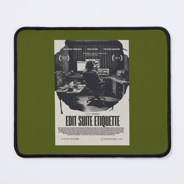 Item preview, Edit Suite Etiquette Indie Movie Poster Design designed and sold by jkleditor.