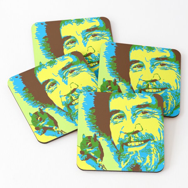 Item preview, Bob Ross with Squirrel  designed and sold by southeddie.