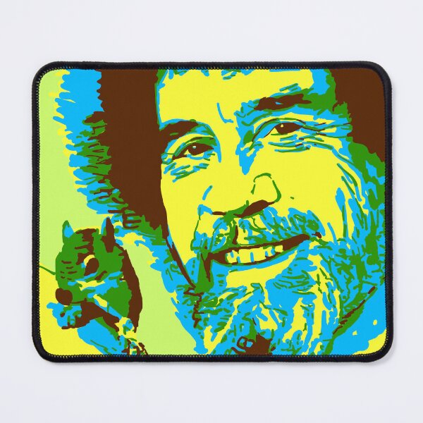 Item preview, Bob Ross with Squirrel  designed and sold by southeddie.