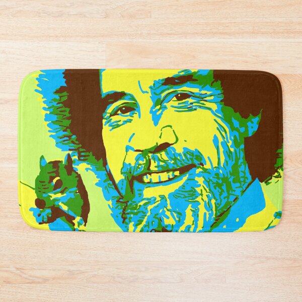 Item preview, Bob Ross with Squirrel  designed and sold by southeddie.