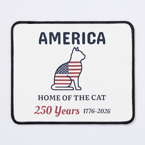 Item preview, America 1776-2026 Home Of The Cat 250 Years 1776-2026 designed and sold by sawczy-shop.