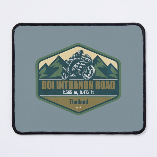 Item preview, Doi Inthanon Road Thailand Biker Badge designed and sold by CynthiaGraphics.