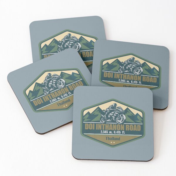 Item preview, Doi Inthanon Road Thailand Biker Badge designed and sold by CynthiaGraphics.