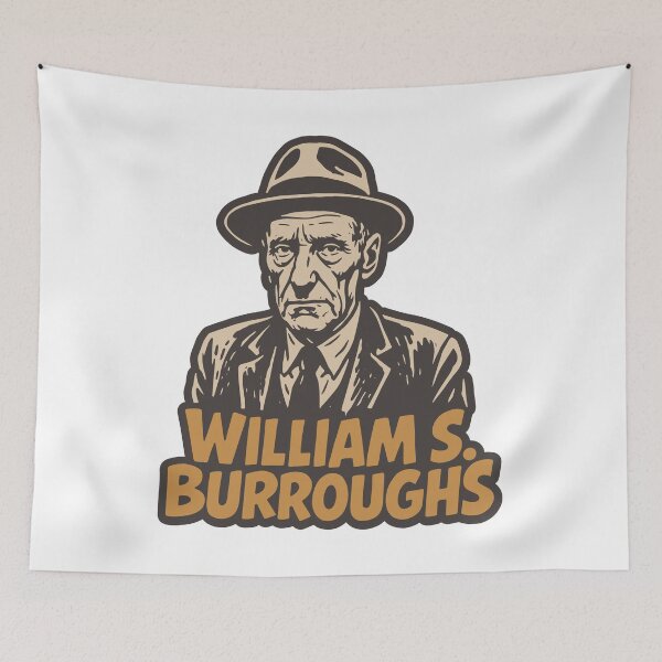Item preview, William S Burroughs Naked Lunch Author designed and sold by Boogosh.
