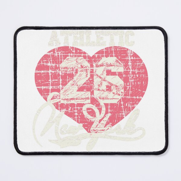 Item preview, Athletic 26 New York Pink Heart Varsity Distressed designed and sold by CosmicControl.