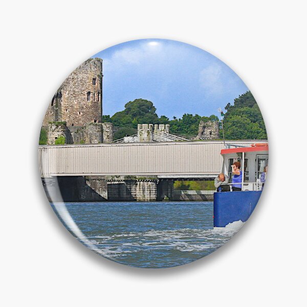 Item preview, Conwy castle and Conwy Sightseeing cruises on the river  designed and sold by Ribster13.