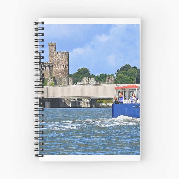 Item preview, Conwy castle and Conwy Sightseeing cruises on the river  designed and sold by Ribster13.
