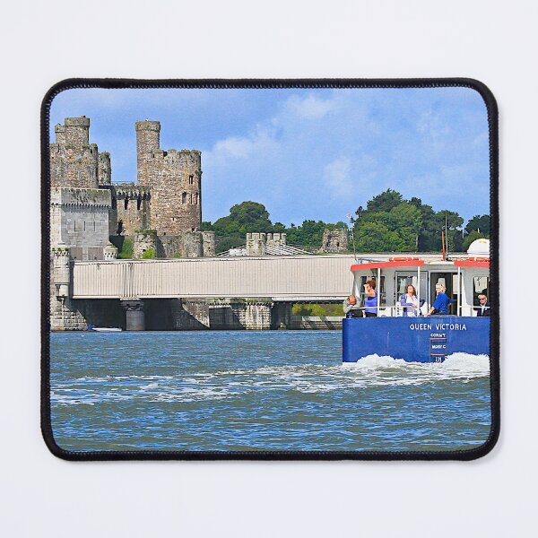 Item preview, Conwy castle and Conwy Sightseeing cruises on the river  designed and sold by Ribster13.