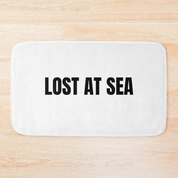 Item preview, Lost at Sea (Black) designed and sold by ShipCrewNation.