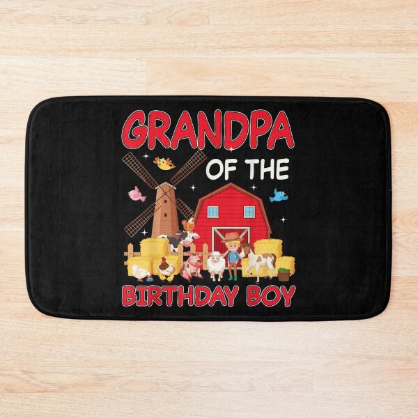 Item preview, Grandpa Of The Birthday Boy Farm Animals Barn Yard Birthday Party designed and sold by MassonCalepon.